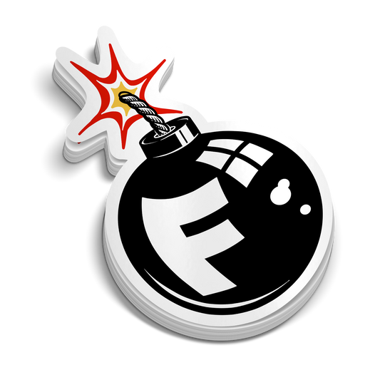 The Classic F-Bomb Sticker
