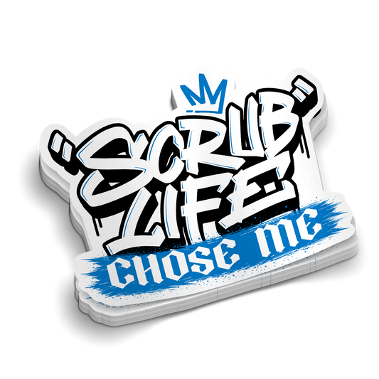 Scrub Life | Funny Nursing Sticker