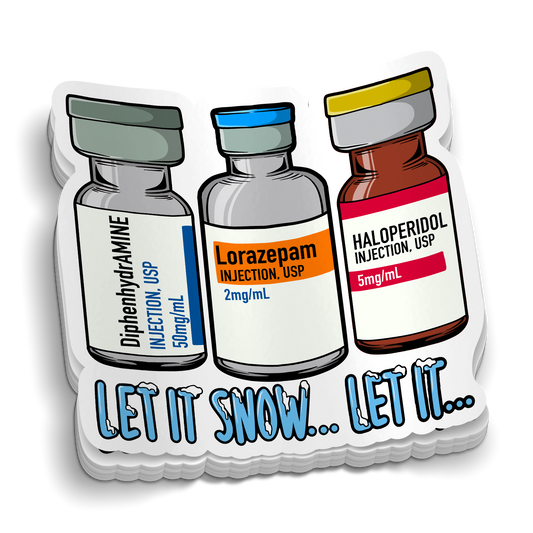 Let It Snow, Let It Snow... Sticker