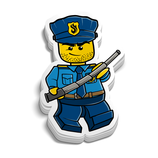 Policeman Sticker