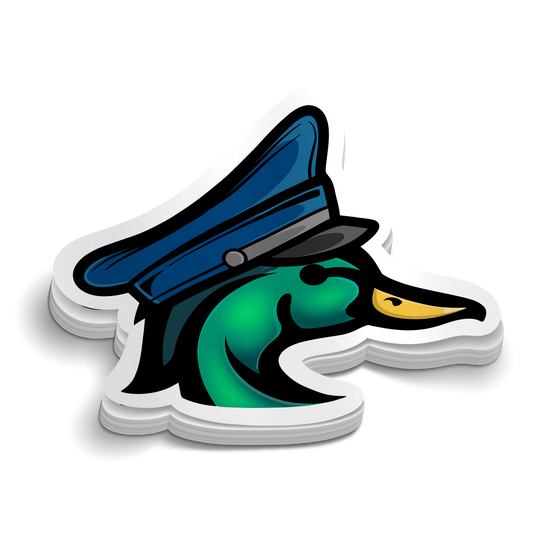 Police Duck Sticker