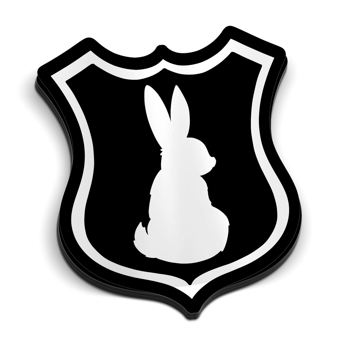 Badge Bunny Police Sticker