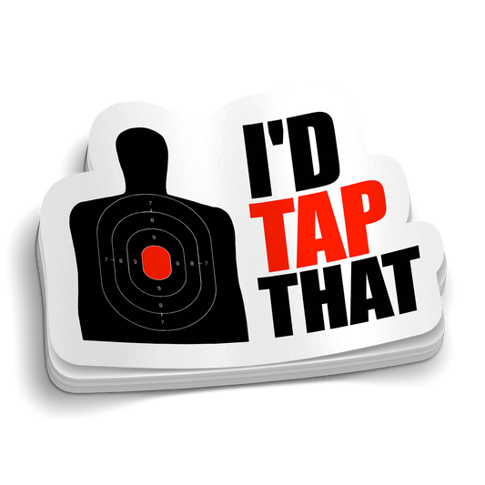 I'd Tap That Silhouette Sticker
