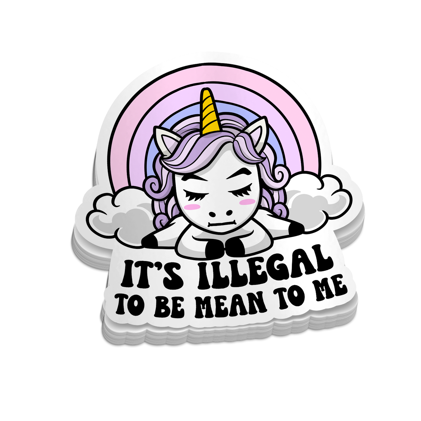 Its Illegal - Funny Tumbler Stickers