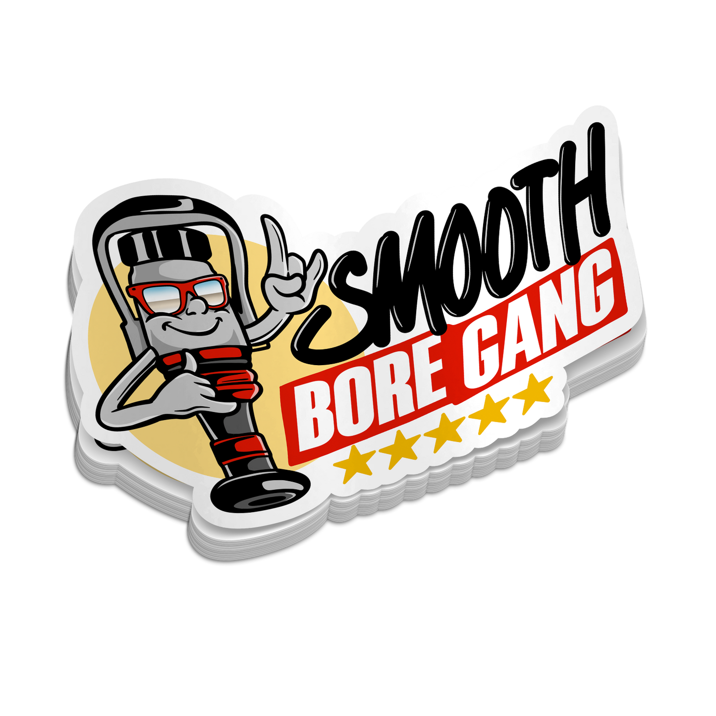 Smooth Bore Gang - Funny Firefighter Stickers