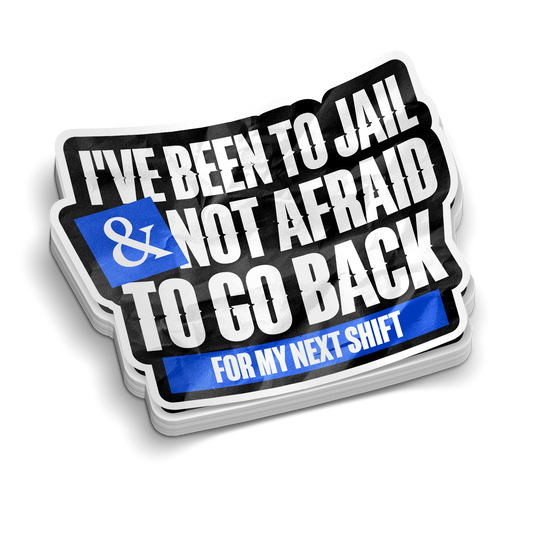 Been To Jail | Funny Police Stickers