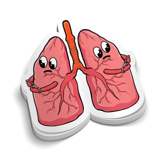Respiratory Arrest - Funny Medical Stickers