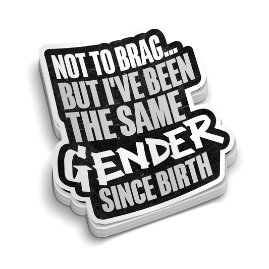 One Gender - Funny Tumbler Stickers