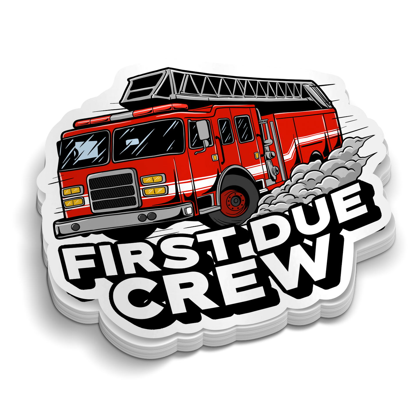 First Due Crew | Firefighter Stickers