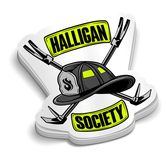 Halligan Society | Firefighter Stickers