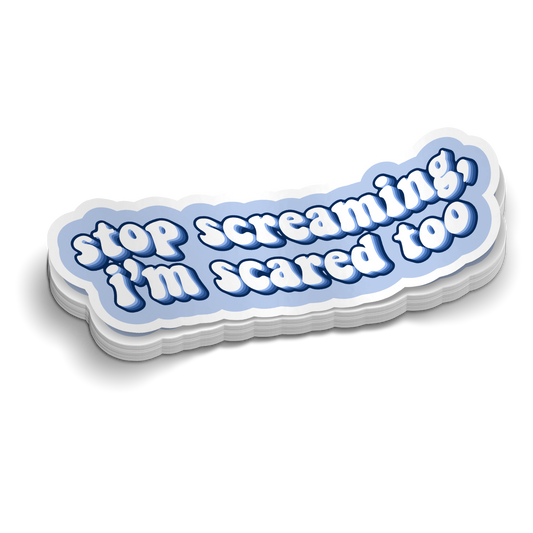 Stop Screaming | Funny Medical Stickers