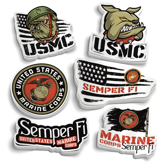 USMC Marine Corps Sticker Pack