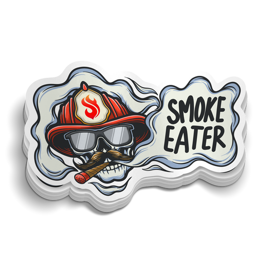 Smoke Eater Sticker
