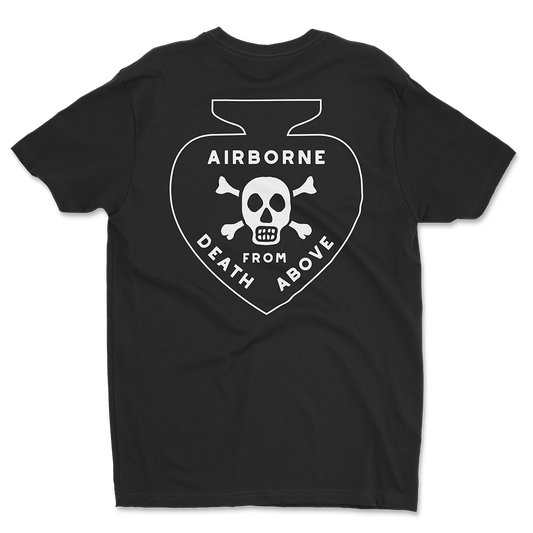 Vietnam Airborne Death Spade Athletic Shirt