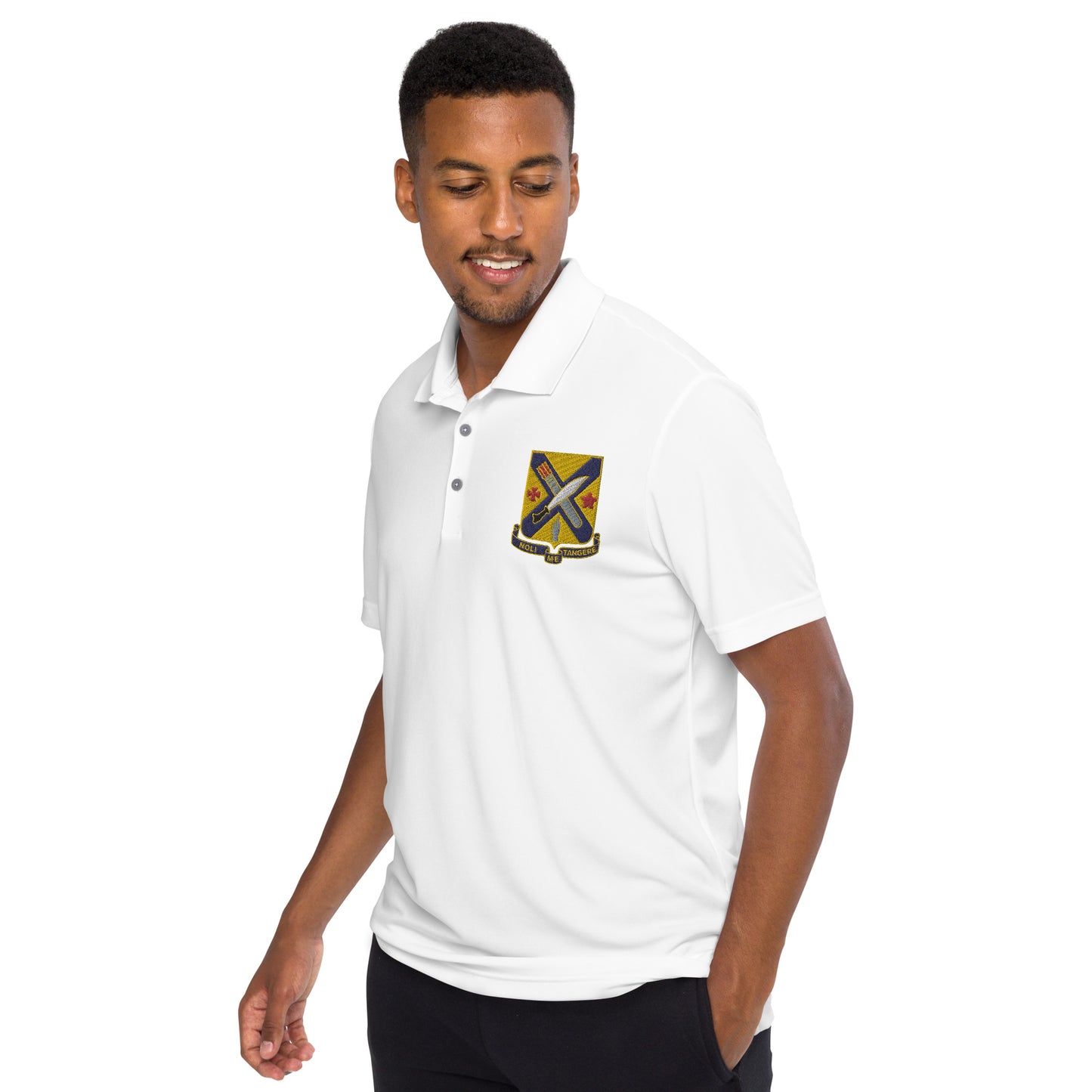 2nd Battalion, 2nd Infantry Regiment adidas performance polo shirt