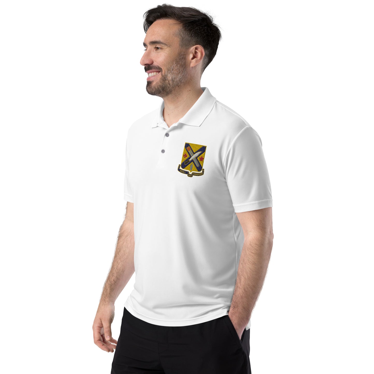 2nd Battalion, 2nd Infantry Regiment adidas performance polo shirt