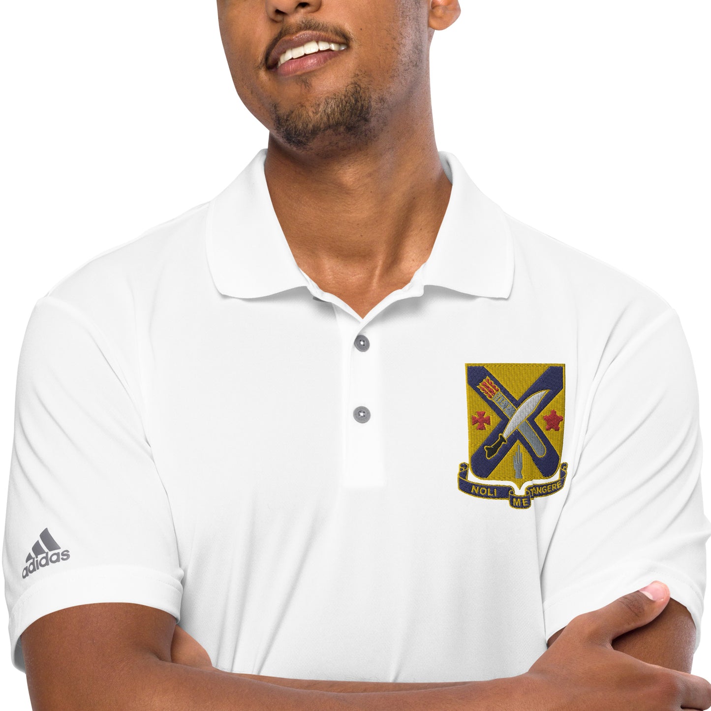 2nd Battalion, 2nd Infantry Regiment adidas performance polo shirt