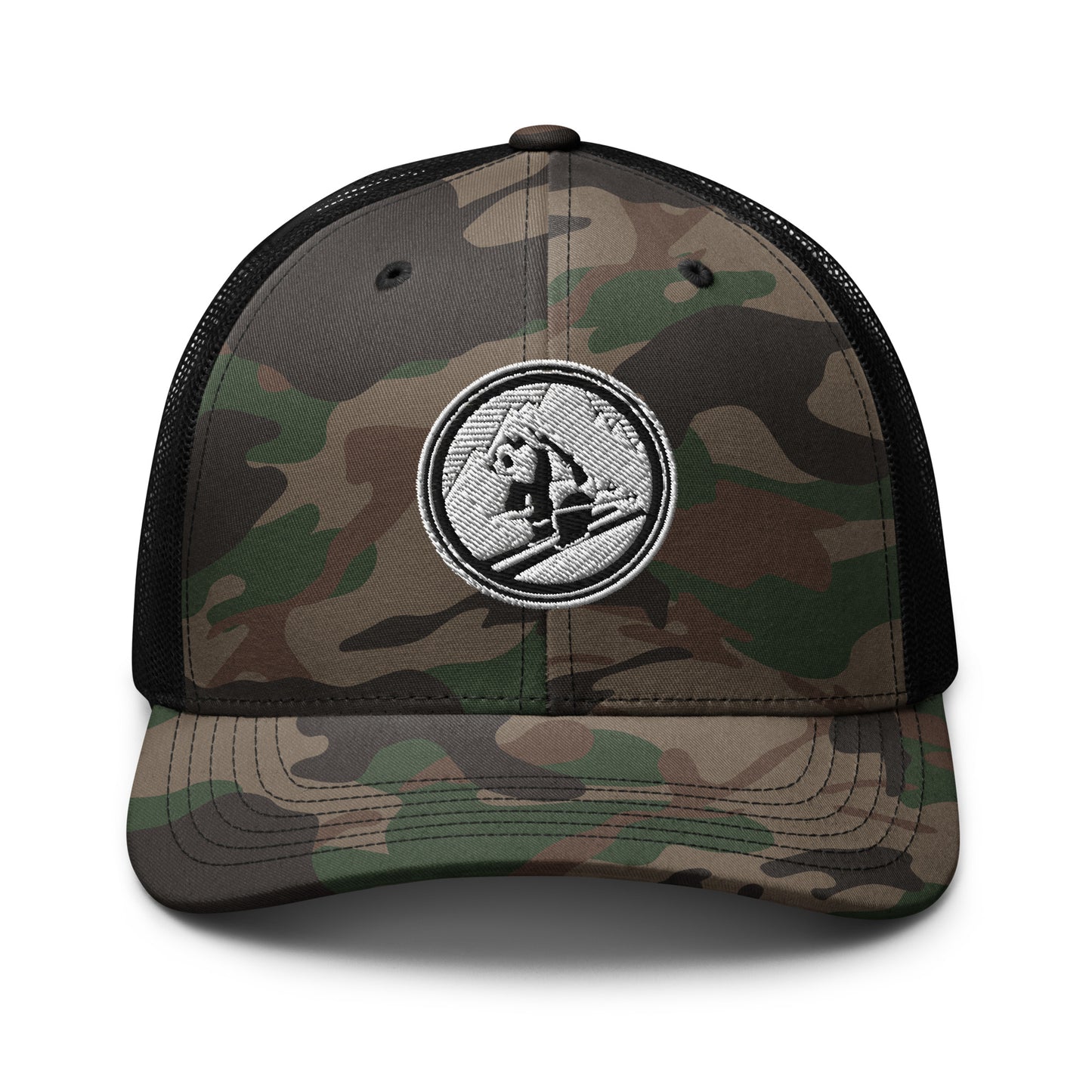 Pando Commando Camouflage trucker hat