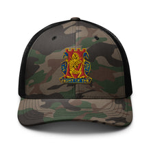 Load image into Gallery viewer, Golden Dragons Camouflage trucker hat