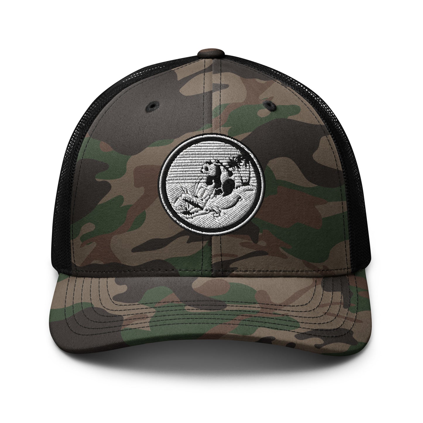 Swamp Pando Camouflage Trucker Hat