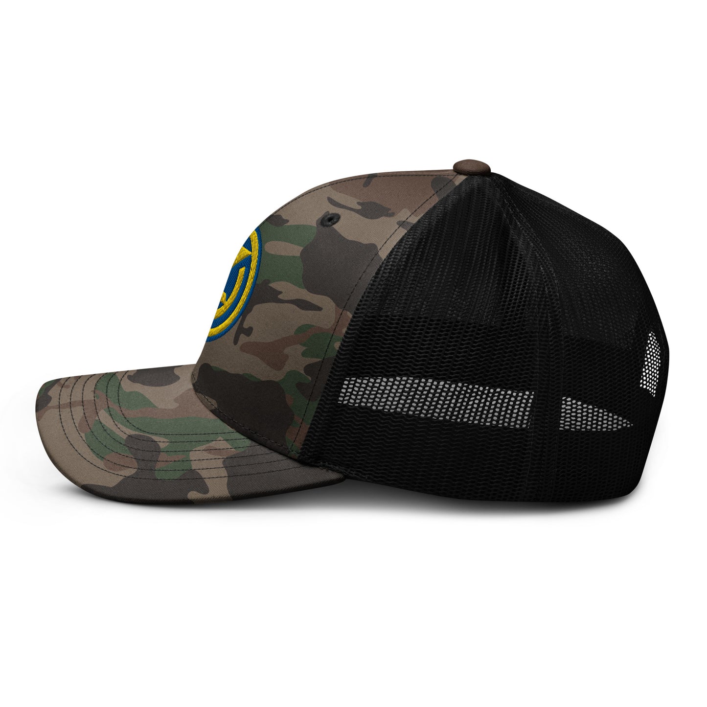 102nd Training Division Camouflage Trucker Hat