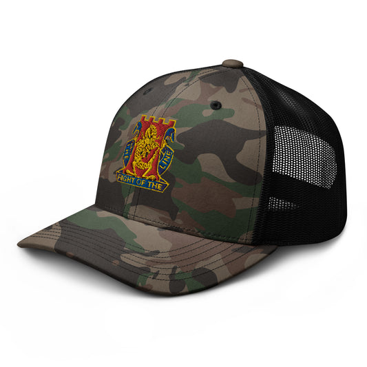 Golden Dragons Camouflage trucker hat