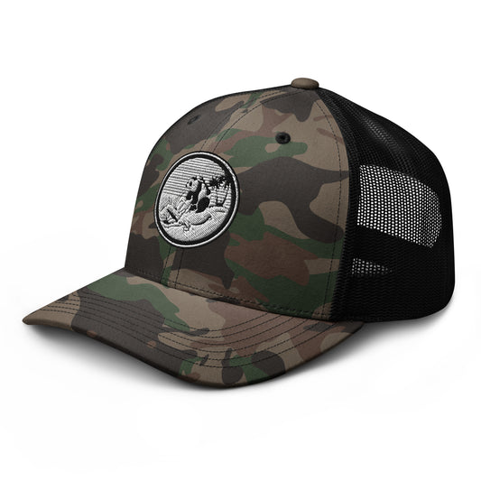 Swamp Pando Camouflage Trucker Hat