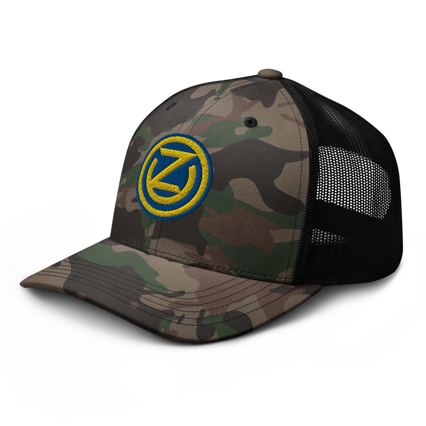 102nd Training Division Camouflage Trucker Hat