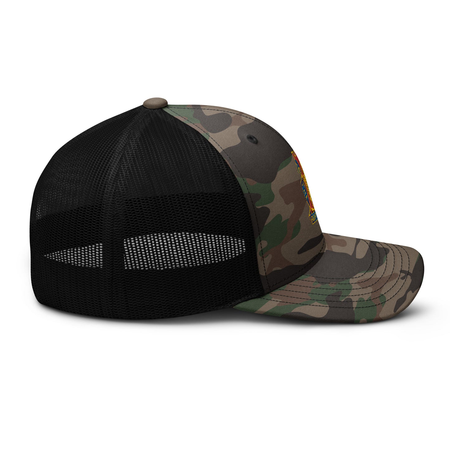 Golden Dragons Camouflage trucker hat