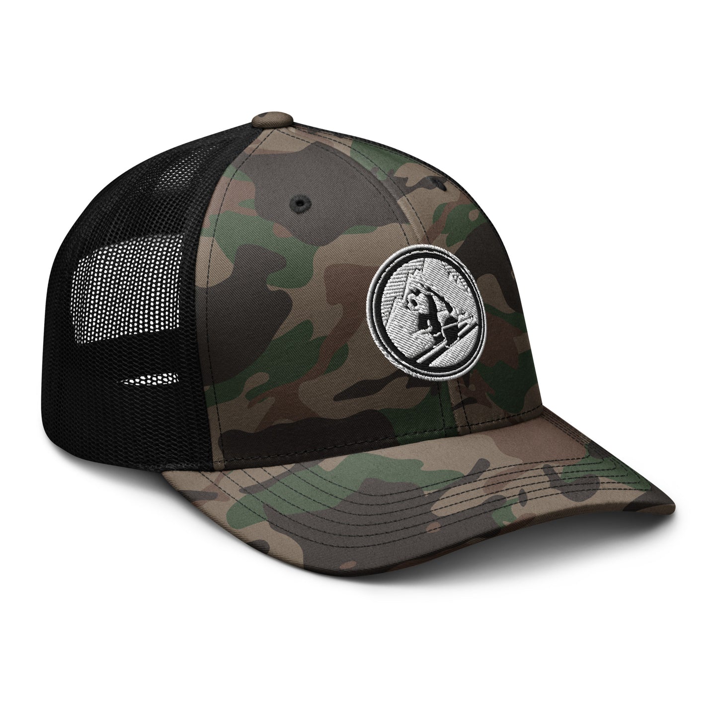 Pando Commando Camouflage trucker hat