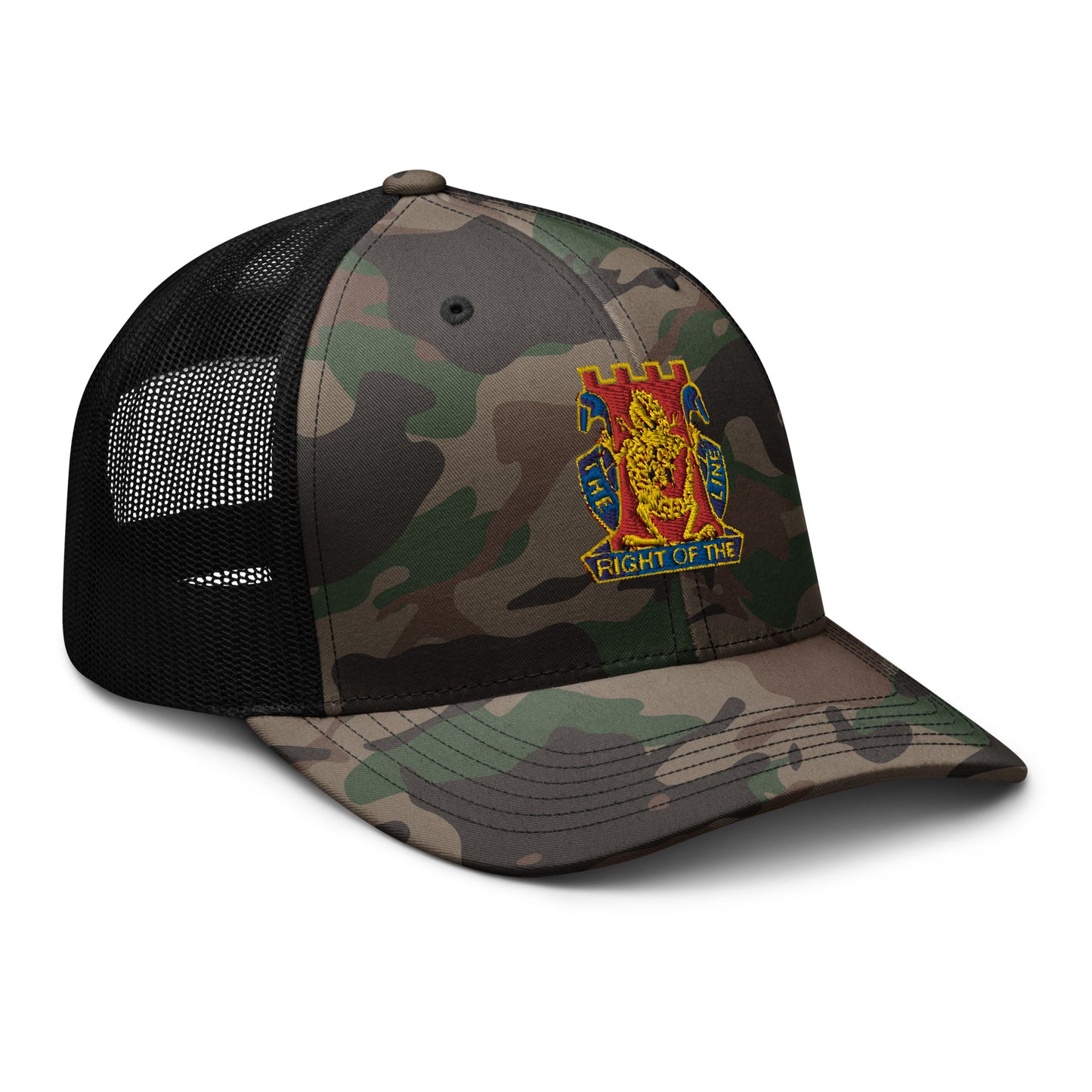 Golden Dragons Camouflage trucker hat