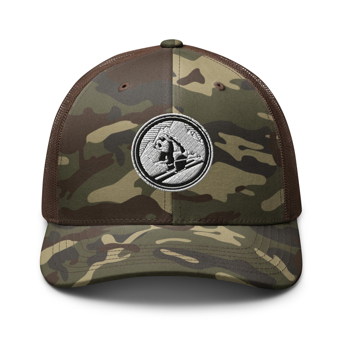 Pando Commando Camouflage trucker hat