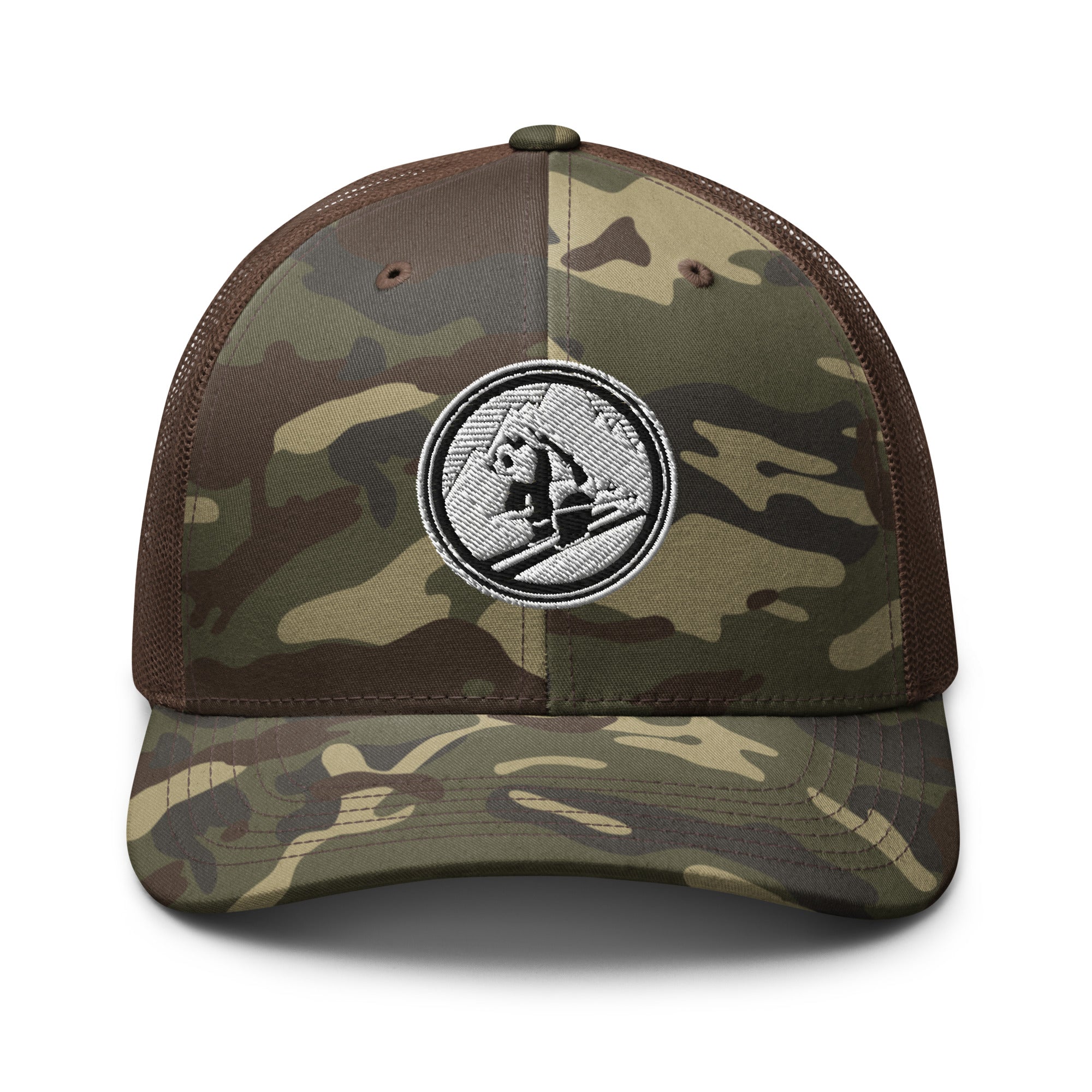 Pando Commando Camouflage trucker hat – Mountain Up