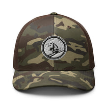 Load image into Gallery viewer, Pando Commando Camouflage trucker hat