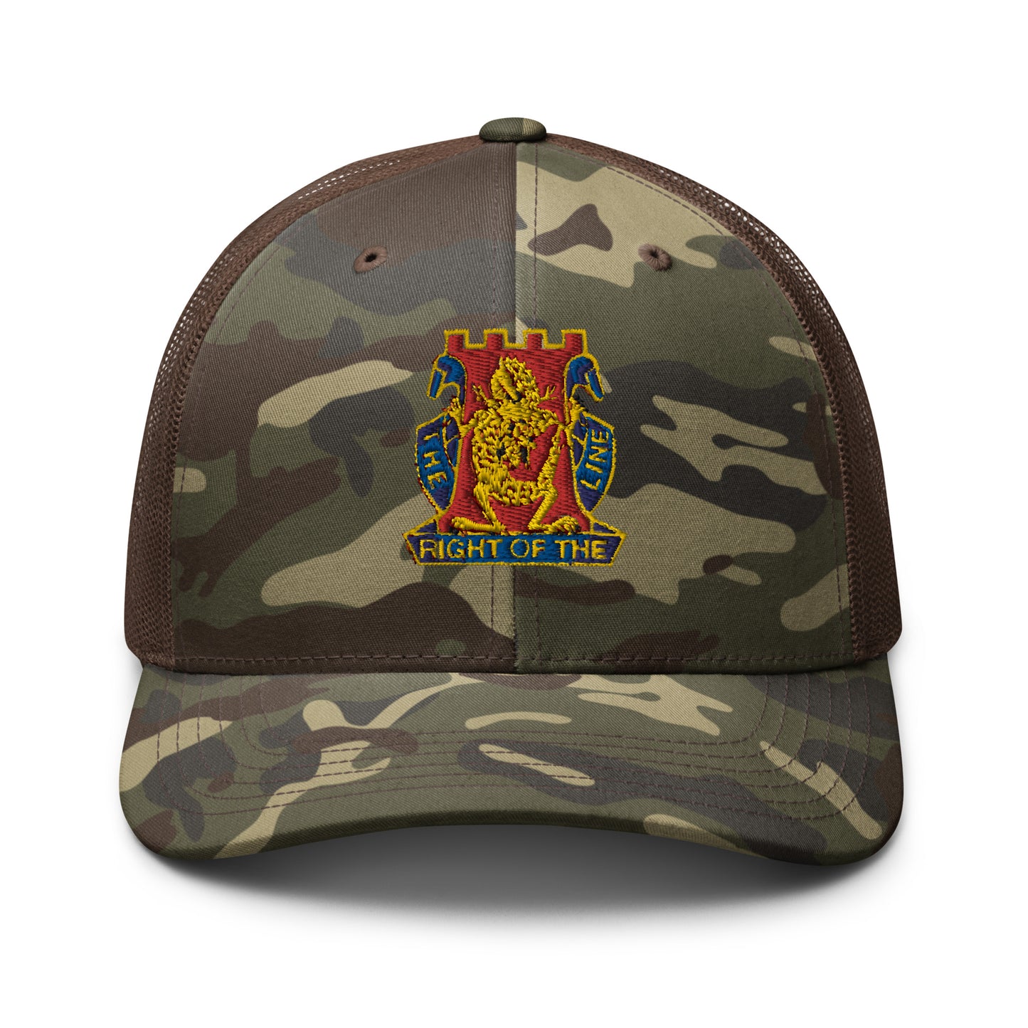 Golden Dragons Camouflage trucker hat