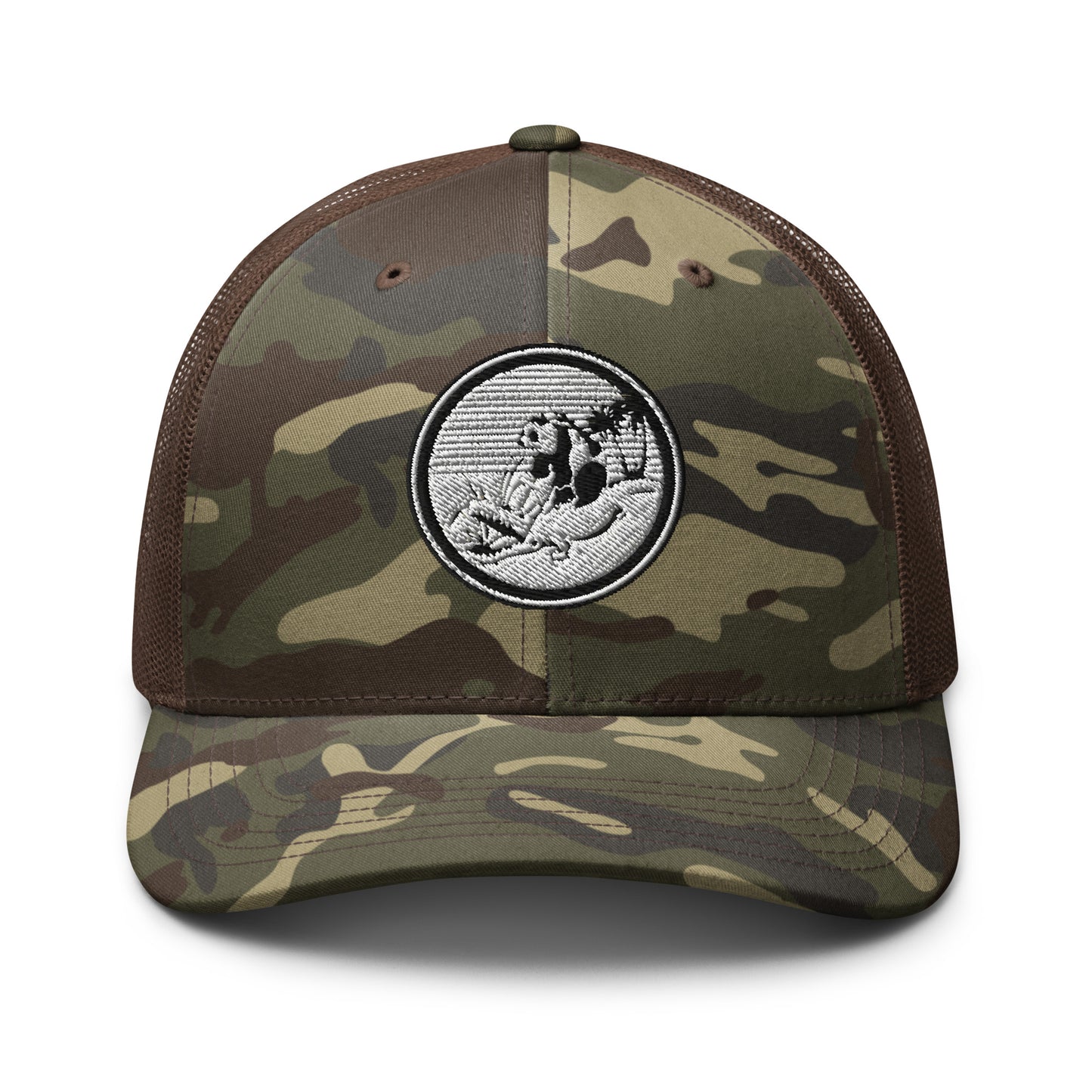 Swamp Pando Camouflage Trucker Hat