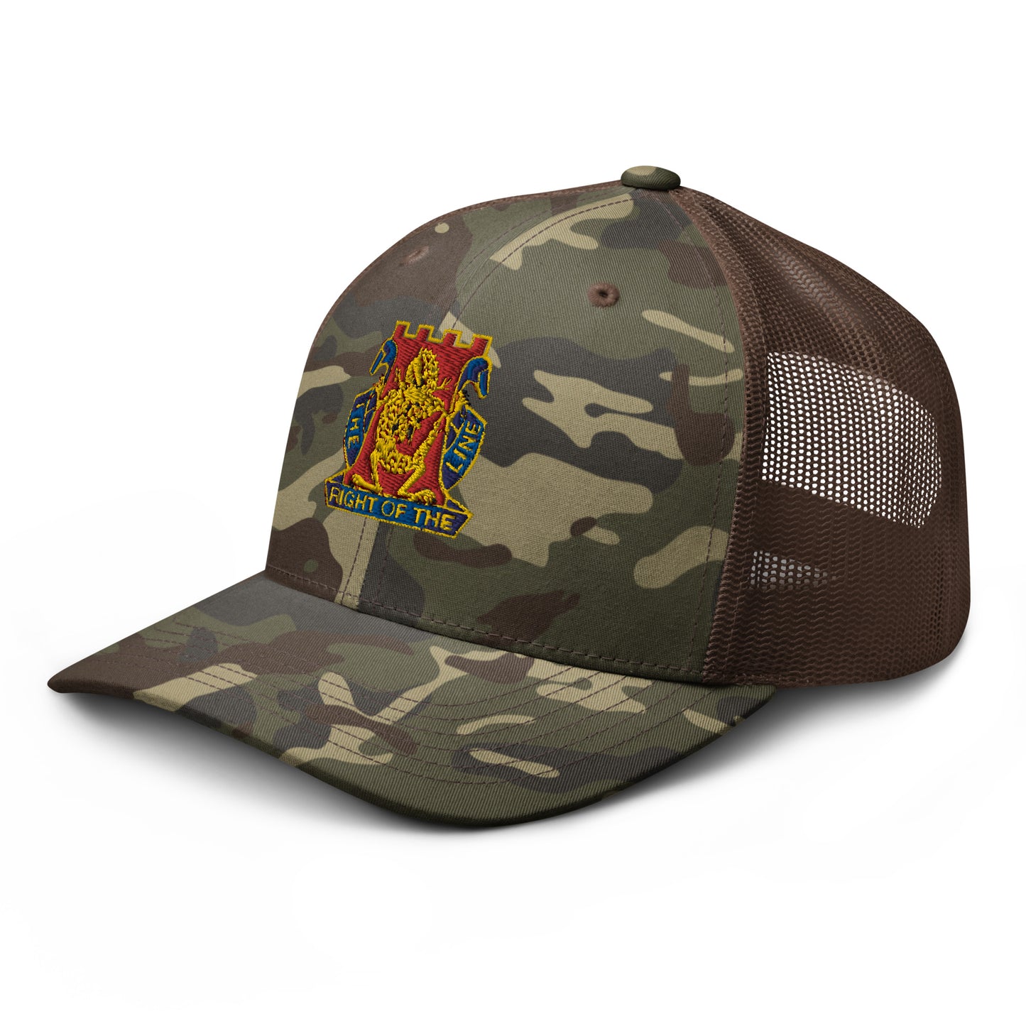 Golden Dragons Camouflage trucker hat