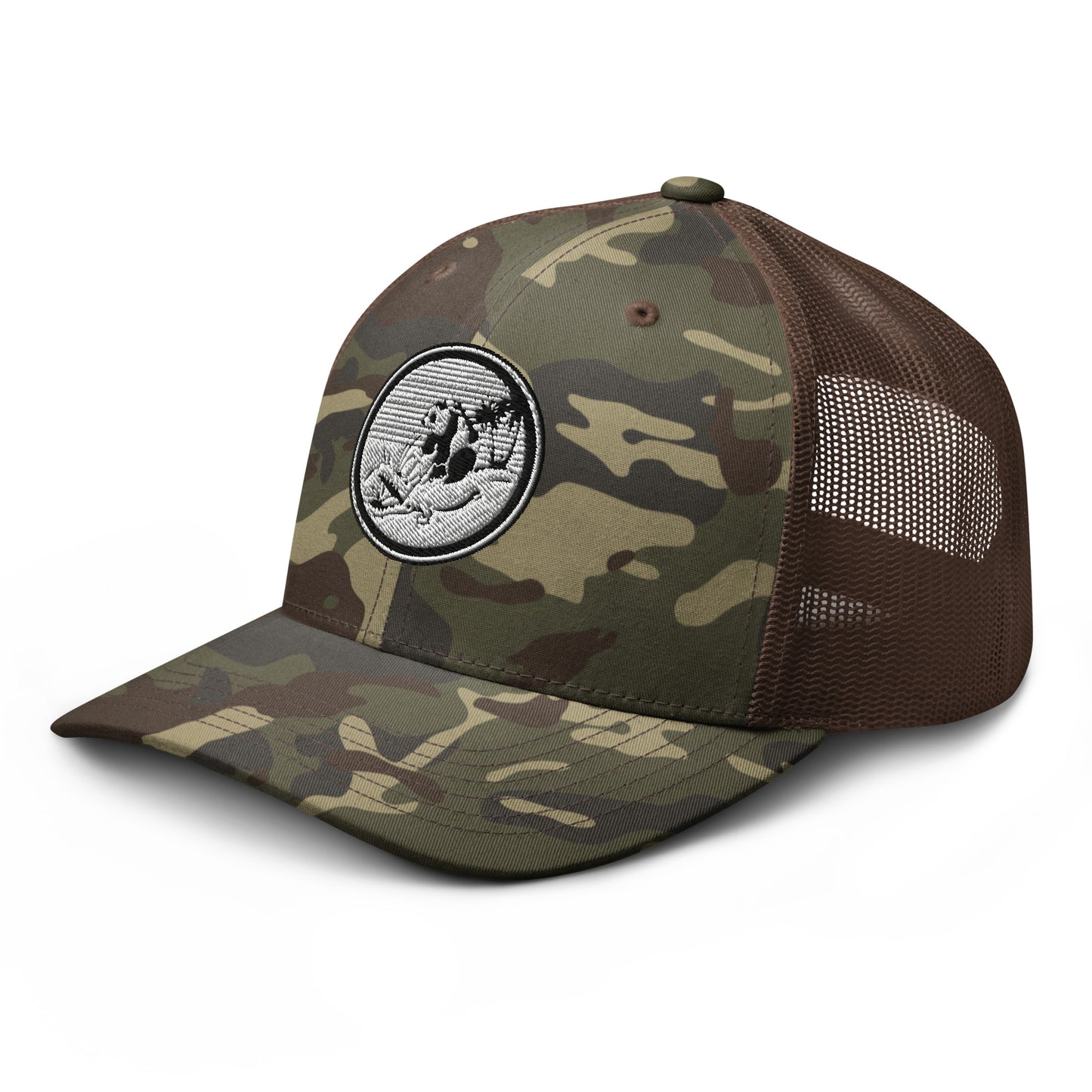 Swamp Pando Camouflage Trucker Hat