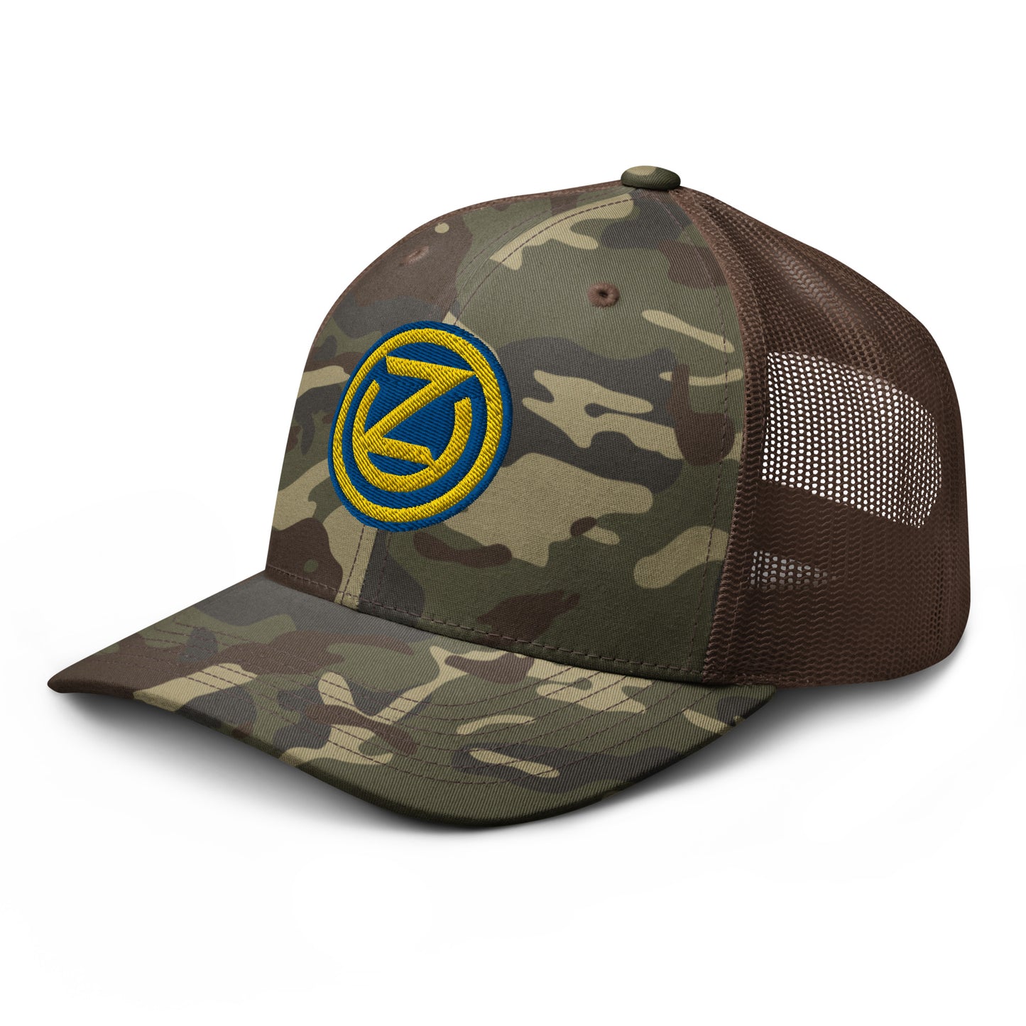 102nd Training Division Camouflage Trucker Hat