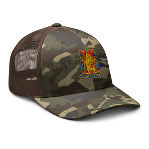 Golden Dragons Camouflage trucker hat