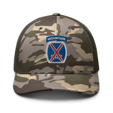 Load image into Gallery viewer, 10th Mountain Camouflage trucker hat