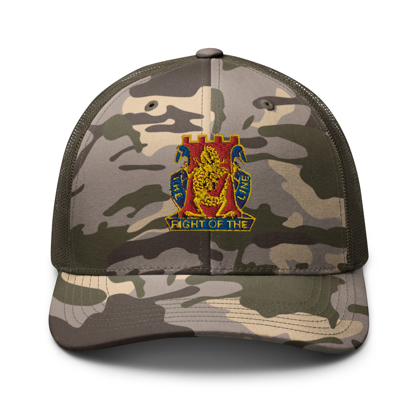 Golden Dragons Camouflage trucker hat