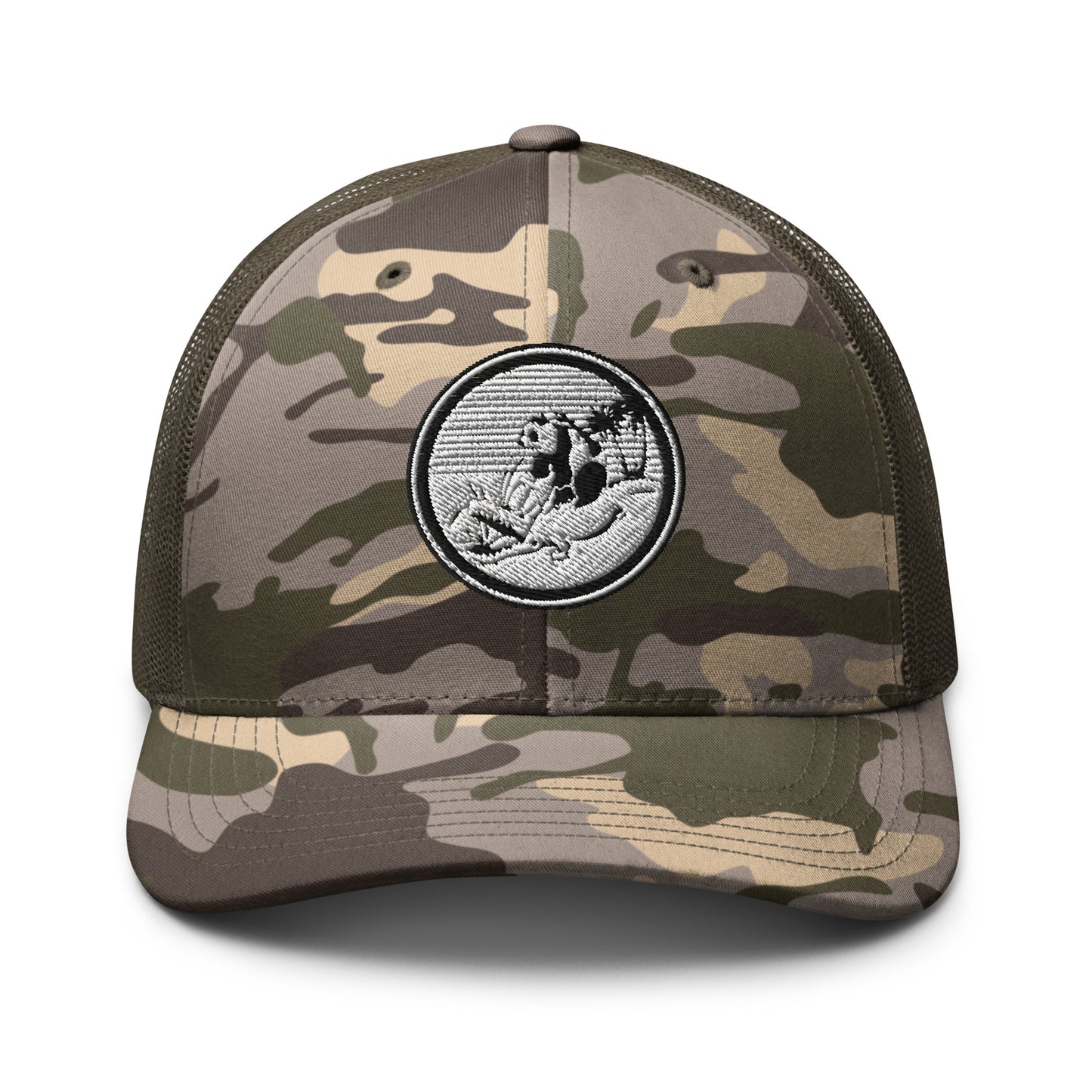 Swamp Pando Camouflage Trucker Hat