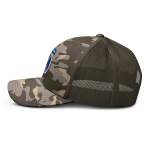 10th Mountain Camouflage trucker hat