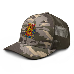 Golden Dragons Camouflage trucker hat