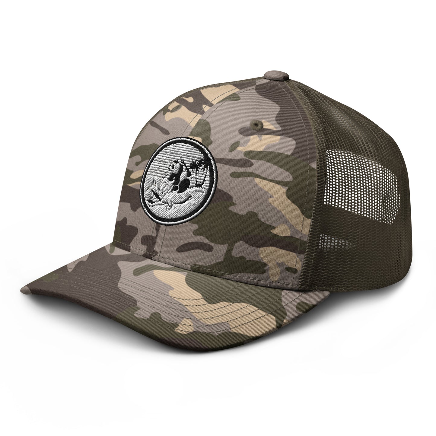 Swamp Pando Camouflage Trucker Hat