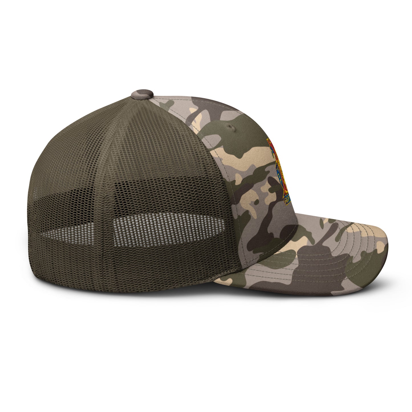 Golden Dragons Camouflage trucker hat