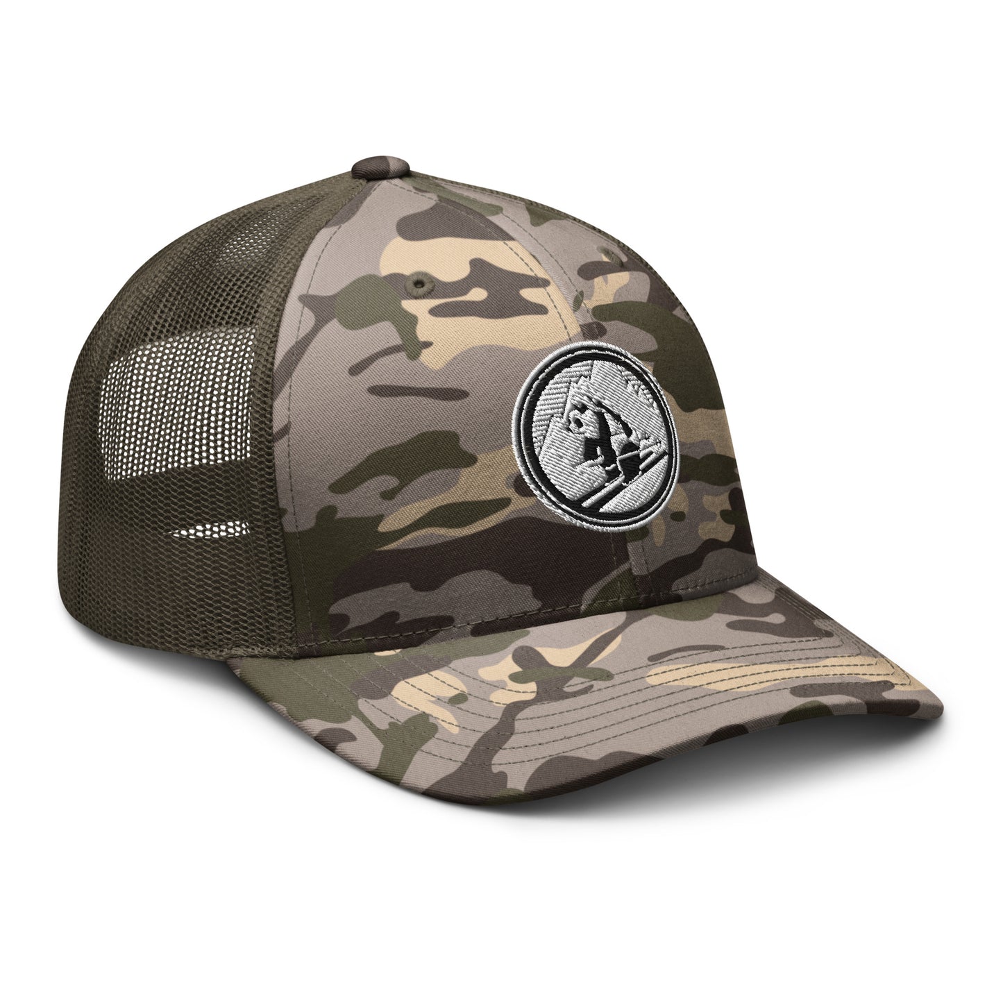 Pando Commando Camouflage trucker hat