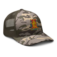 Load image into Gallery viewer, Golden Dragons Camouflage trucker hat