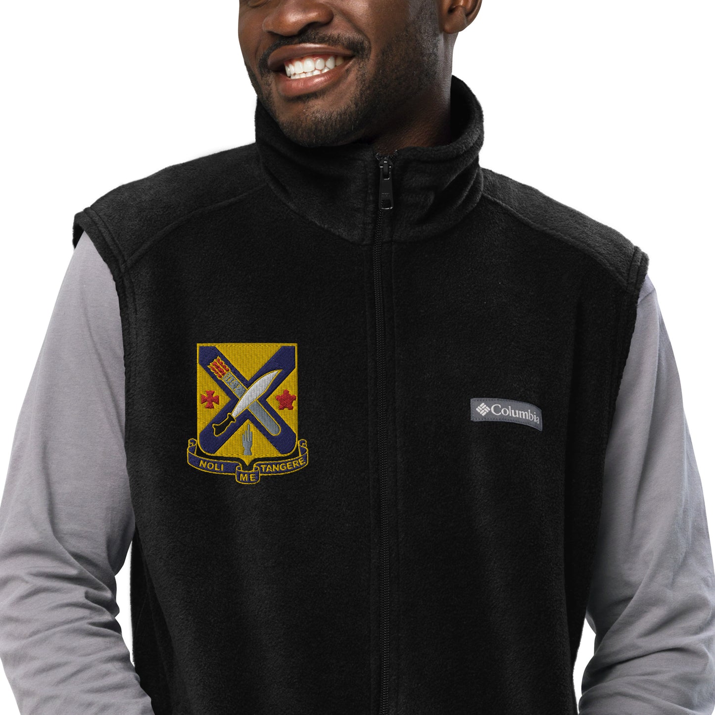 2nd Battalion, 2nd Infantry Regiment Men’s Columbia fleece vest